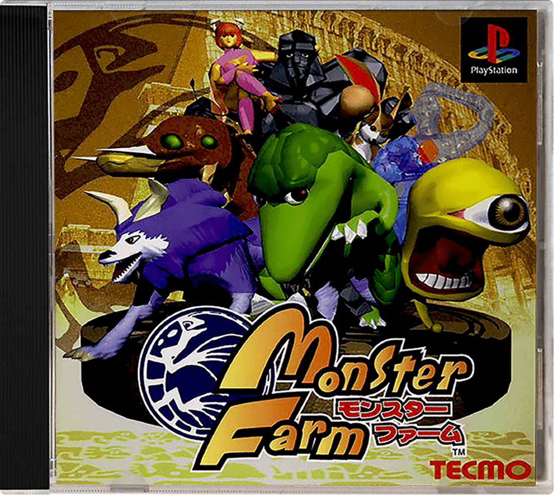 Monster Farm box art for Playstation